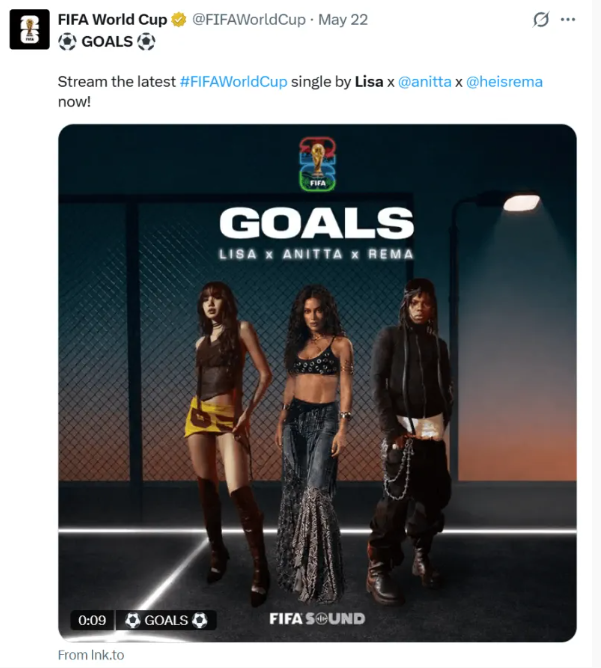 《Goals》口碑翻车：世界杯主题曲，不该只剩浮华喧嚣